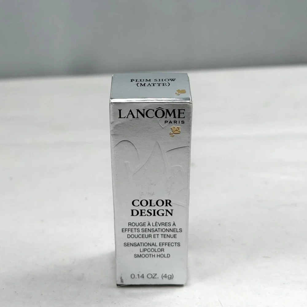 Very Rare Lancome Color Design Sensational Effects Lipcolor / Plum Show Matte